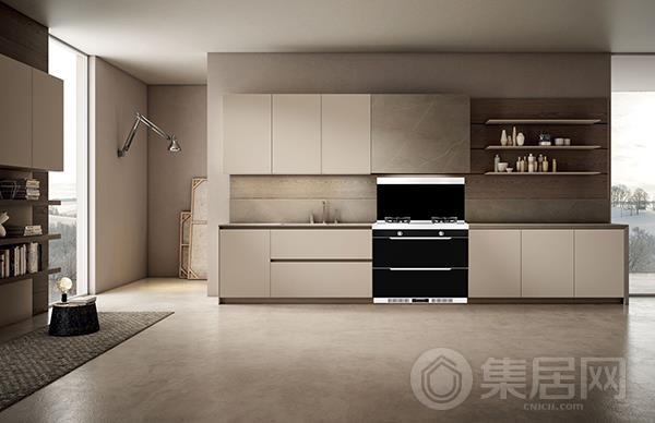万事兴“90B17变频集成灶”产品效果图